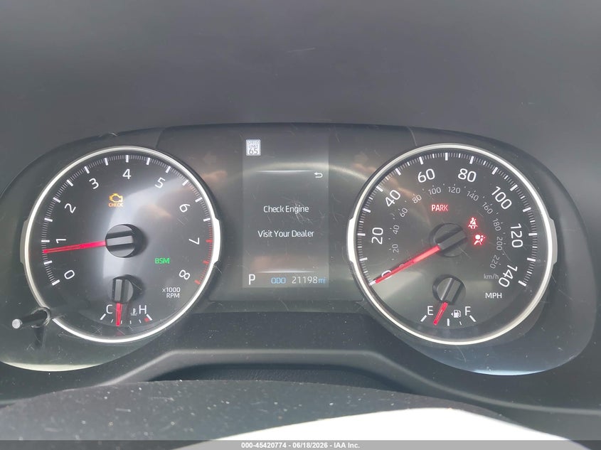 2022 Toyota Rav 4 VIN 2T3P1RFVXNC295194 IAAI salvage auction — FRONT END, Salvage Title, sold $7,000 on 2026-07-31 (photo 7)