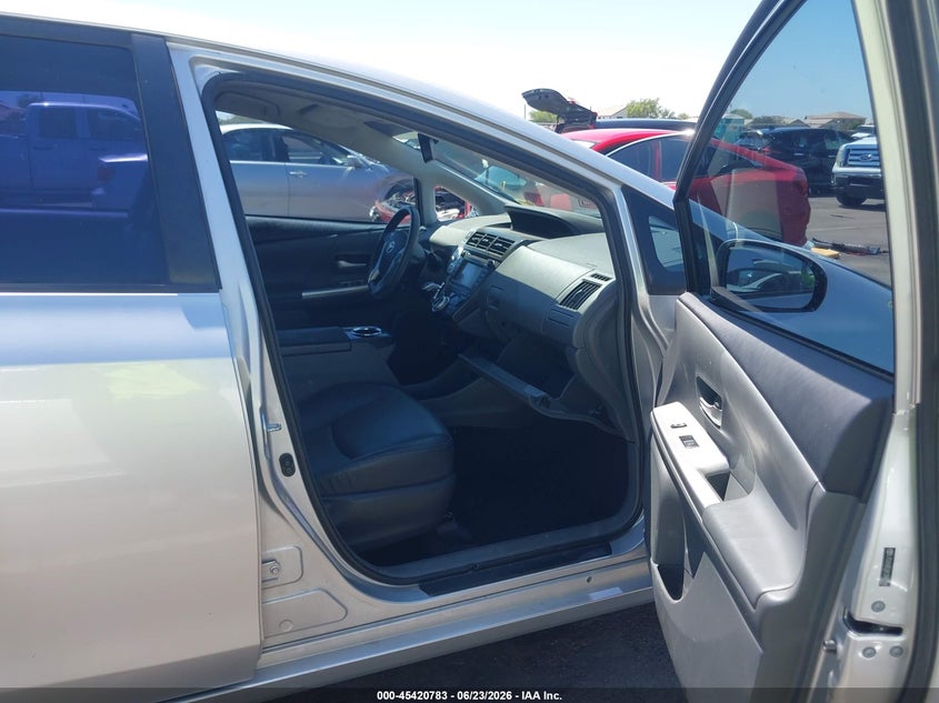 2012 Toyota Prius v VIN JTDZN3EU9C3075580 IAAI salvage auction — LEFT FRONT, Salvage (Arizona), sold $1,600 on 2026-07-14 (photo 5)