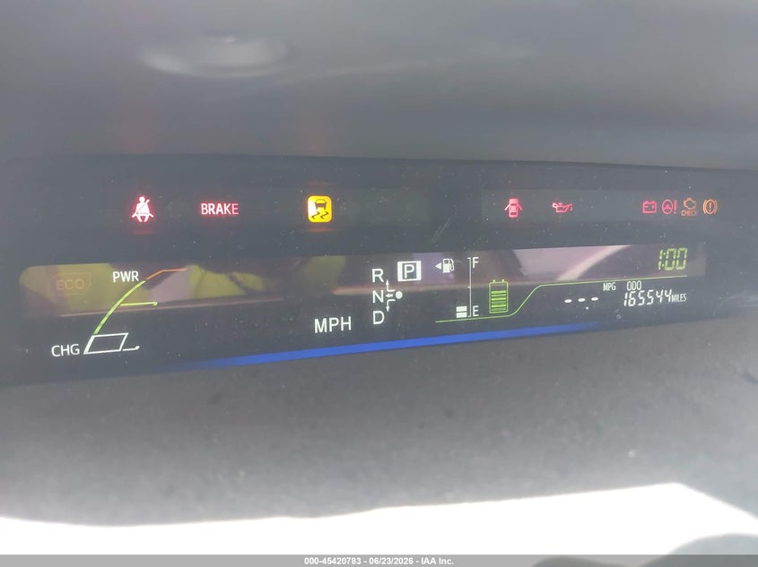2012 Toyota Prius v VIN JTDZN3EU9C3075580 IAAI salvage auction — LEFT FRONT, Salvage (Arizona), sold $1,600 on 2026-07-14 (photo 7)
