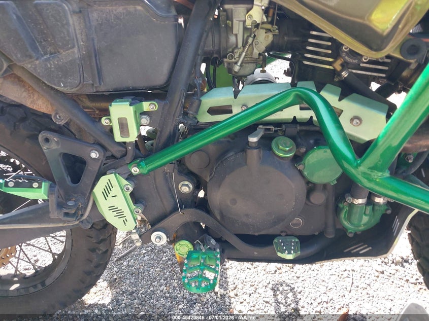 2015 Kawasaki Klr 650 VIN JKAKLEE11FDA82530 IAAI salvage auction — FRONT END, Salvage (Indiana), sold $25 on 2026-07-28 (photo 8)