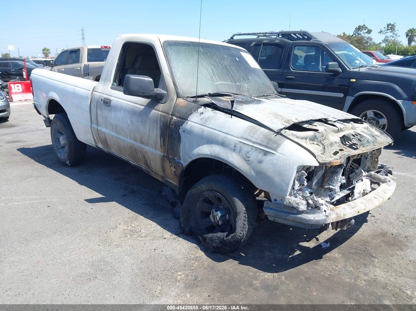 2008 Ford Ranger VIN 1FTYR10D28PA81510 IAAI salvage auction — NORMAL WEAR, Non-Repairable (California), sold $225 on 2026-07-09 (photo 1)