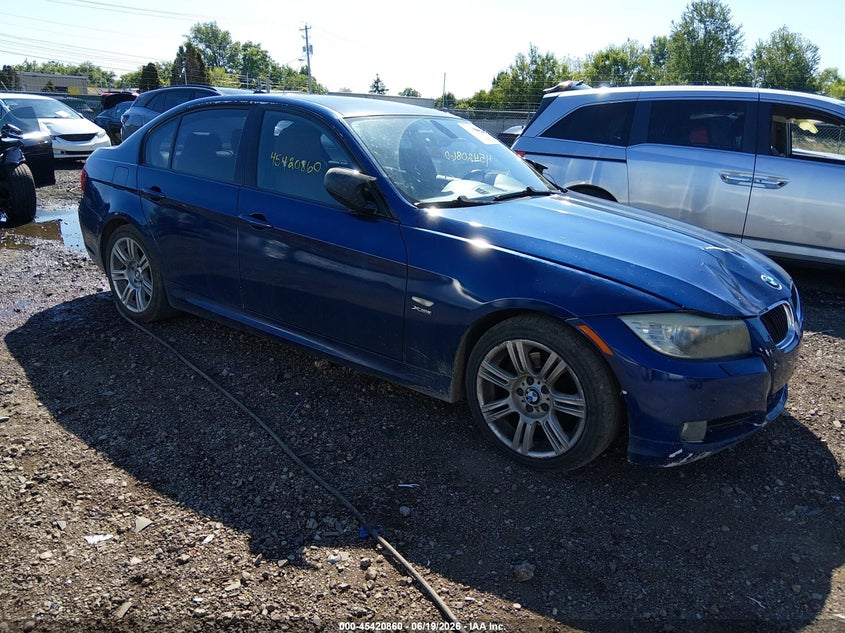 2009 BMW 3 series VIN WBAPK53579A643253 IAAI salvage auction — FRONT END, Salvage (Ohio), sold $300 on 2026-07-09 (photo 1)