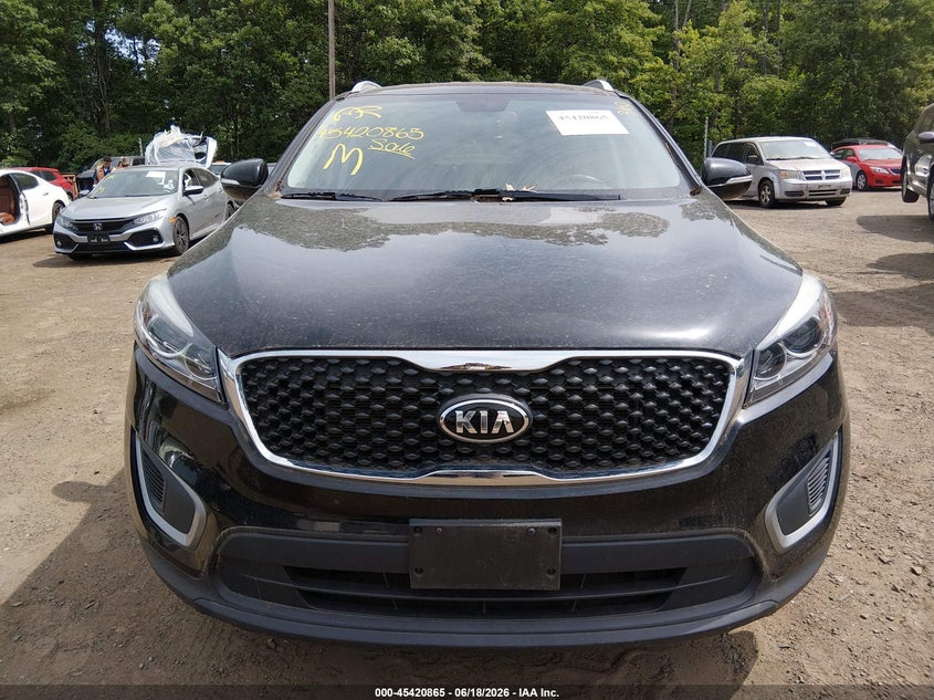 2017 Kia Sorento VIN 5XYPGDA32HG256107 IAAI salvage auction — NORMAL WEAR, Clear (Maryland), sold $1,650 on 2026-07-08 (photo 6)