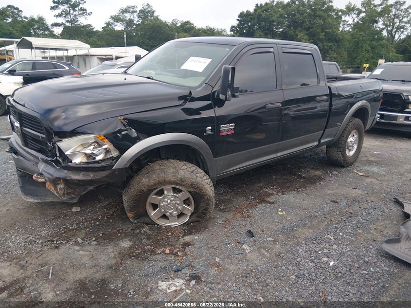 2012 Ram 2500 VIN 3C6UD5DLXCG208871 IAAI salvage auction — FRONT END, Salvage Title, sold $3,000 on 2026-08-20 (photo 2)