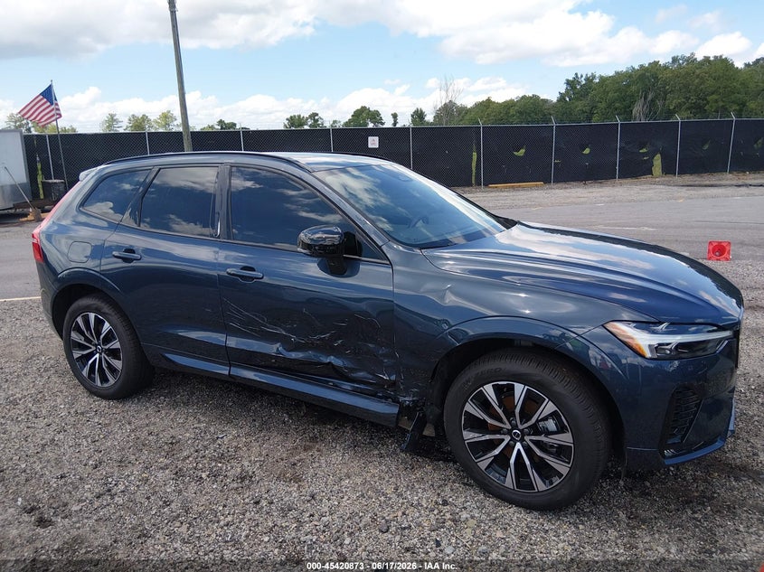2025 Volvo Xc60 VIN YV4M12RJ5S1075728 IAAI salvage auction — SIDE, Clear (South Carolina), sold $16,900 on 2026-07-22 (photo 1)