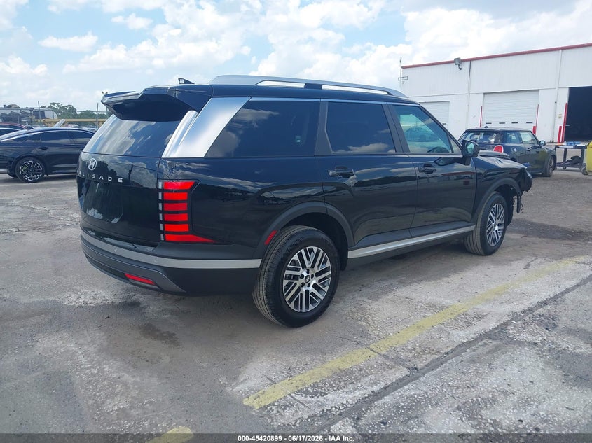2026 Hyundai Palisade VIN KM8RL5S27TU097166 IAAI salvage auction — FRONT END, Clear (South Carolina), sold $17,925 on 2026-07-29 (photo 4)