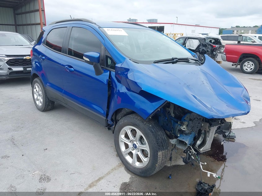 2020 Ford Ecosport VIN MAJ3S2GE7LC320607 IAAI salvage auction — FRONT END, Salvage (Missouri), sold $625 on 2026-07-28 (photo 1)