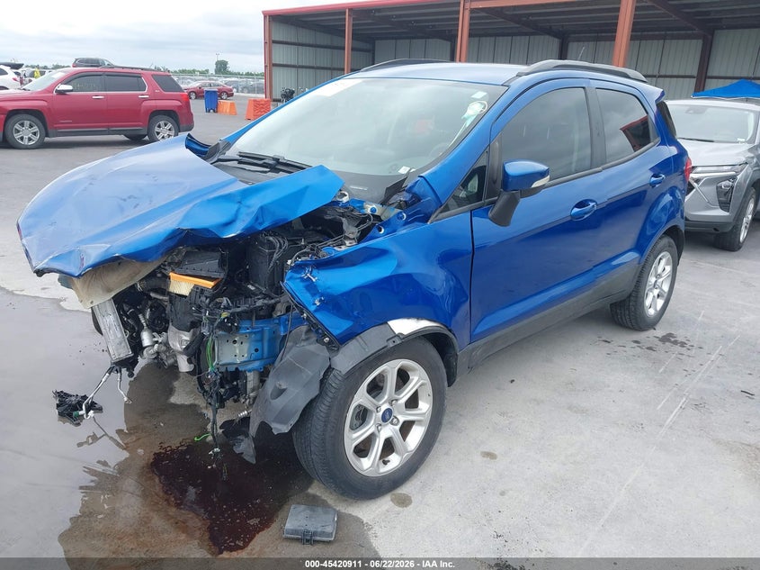 2020 Ford Ecosport VIN MAJ3S2GE7LC320607 IAAI salvage auction — FRONT END, Salvage (Missouri), sold $625 on 2026-07-28 (photo 2)