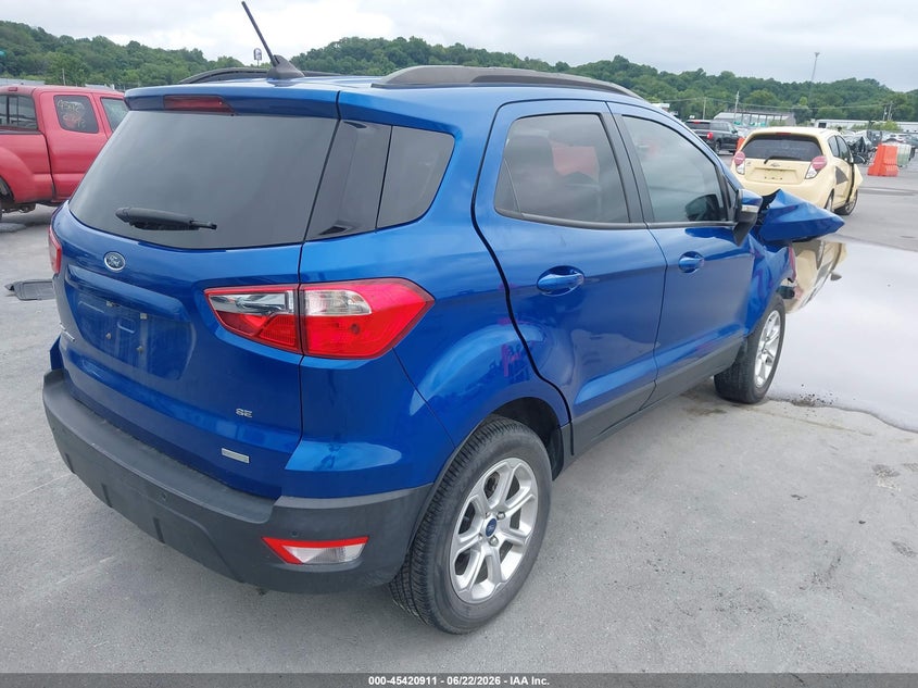 2020 Ford Ecosport VIN MAJ3S2GE7LC320607 IAAI salvage auction — FRONT END, Salvage (Missouri), sold $625 on 2026-07-28 (photo 4)