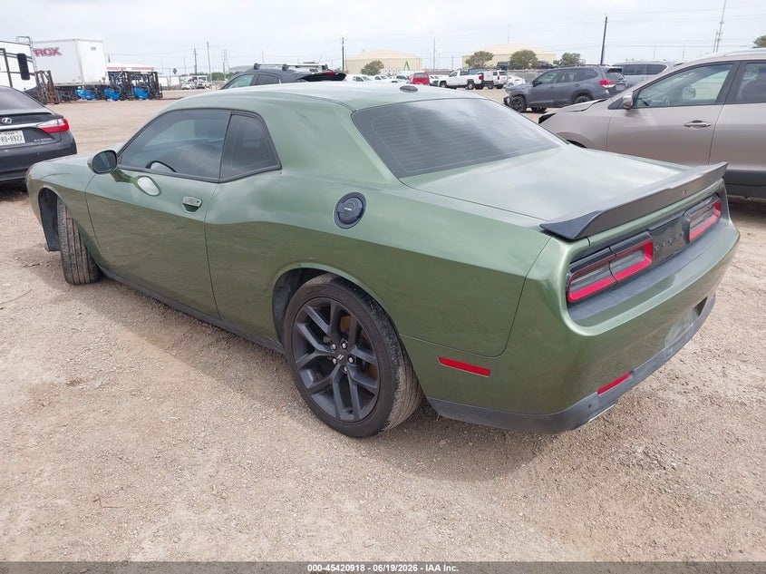 2021 Dodge Challenger VIN 2C3CDZJG6MH674130 IAAI salvage auction — WATER/FLOOD, Salvage (Texas), sold $7,000 on 2026-07-25 (photo 3)