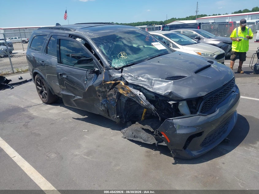 2025 Dodge Durango VIN 1C4SDJCT3SC506545 IAAI salvage auction — RIGHT FRONT, Salvage (North Carolina), sold $13,200 on 2026-07-27 (photo 1)