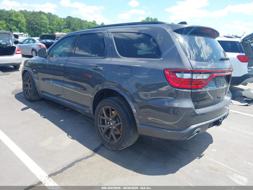 2025 Dodge Durango VIN 1C4SDJCT3SC506545 IAAI salvage auction — RIGHT FRONT, Salvage (North Carolina), sold $13,200 on 2026-07-27 (photo 3)