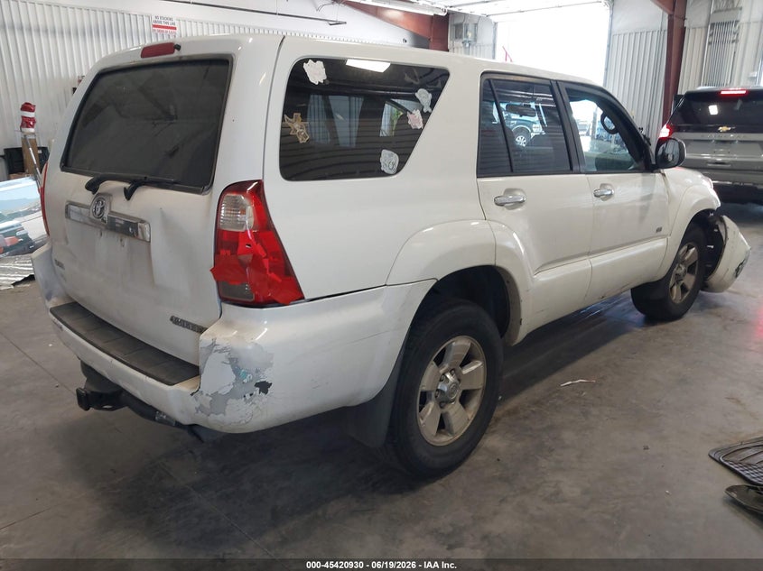 2006 Toyota 4runner VIN JTEZU14R268043528 IAAI salvage auction — ENGINE DAMAGE, Salvage (Colorado), sold $1,650 on 2026-08-30 (photo 4)