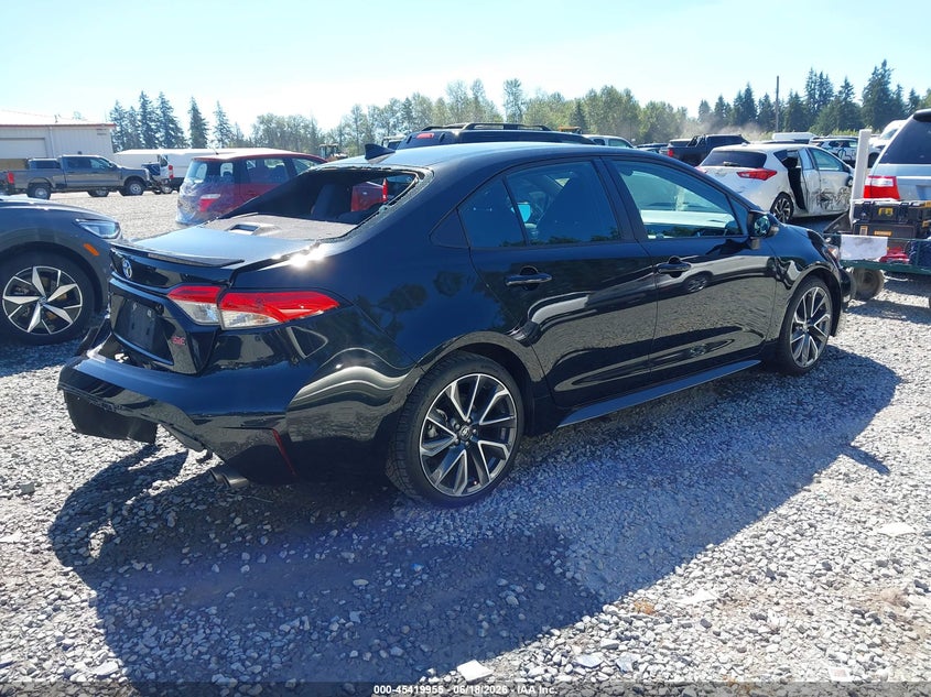 2021 Toyota Corolla VIN 5YFP4MCE5MP087424 IAAI salvage auction — REAR END, Bill Of Sale (Washington), sold $5,300 on 2026-07-22 (photo 4)