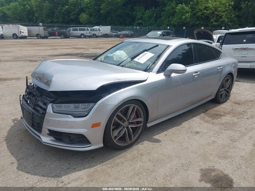 2016 Audi S7 VIN WAUW2AFC0GN047535 IAAI salvage auction — FRONT END, Salvage - Greater Than 75% (Maryland), sold $2,450 on 2026-07-28 (photo 2)