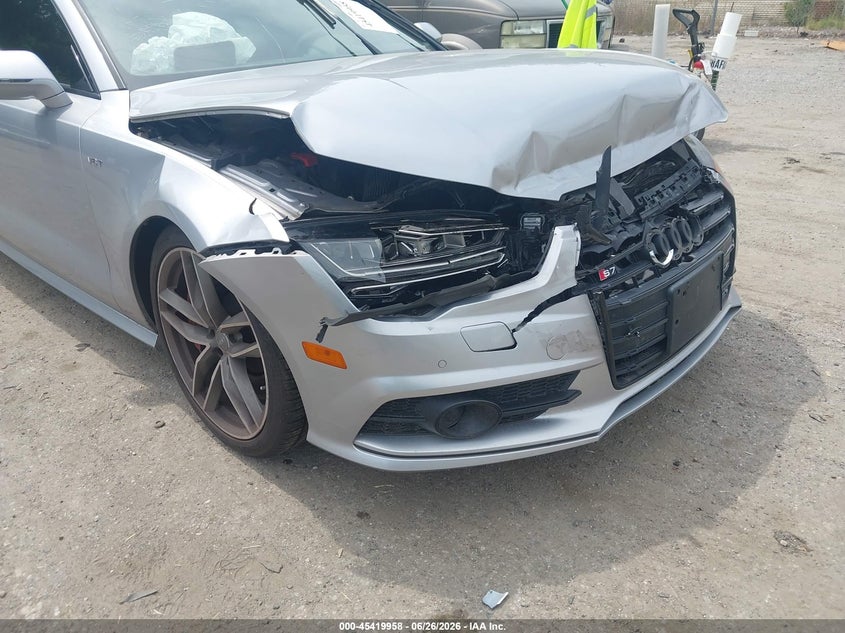 2016 Audi S7 VIN WAUW2AFC0GN047535 IAAI salvage auction — FRONT END, Salvage - Greater Than 75% (Maryland), sold $2,450 on 2026-07-28 (photo 6)