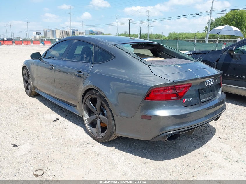 2014 Audi Rs7 VIN WUAW2AFC8EN901450 IAAI salvage auction — THEFT, Salvage Title, sold $11,000 on 2026-08-16 (photo 3)