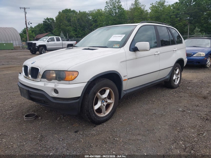 2003 BMW X5 VIN 5UXFA53583LH80846 IAAI salvage auction — NORMAL WEAR, Clear (New Jersey), sold $425 on 2026-07-16 (photo 2)