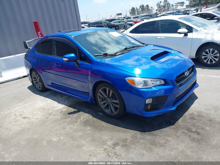 2016 Subaru Wrx VIN JF1VA1E69G9822376 IAAI salvage auction — NORMAL WEAR, Clear-Dealer Only (West Virginia), sold $4,100 on 2026-07-09 (photo 1)
