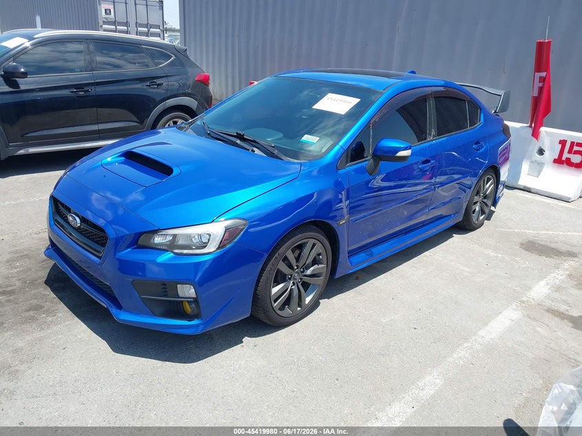 2016 Subaru Wrx VIN JF1VA1E69G9822376 IAAI salvage auction — NORMAL WEAR, Clear-Dealer Only (West Virginia), sold $4,100 on 2026-07-09 (photo 2)