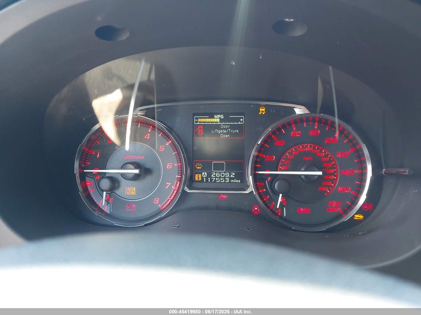 2016 Subaru Wrx VIN JF1VA1E69G9822376 IAAI salvage auction — NORMAL WEAR, Clear-Dealer Only (West Virginia), sold $4,100 on 2026-07-09 (photo 7)