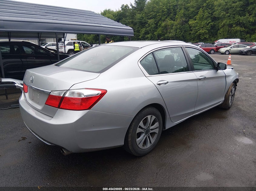 2014 Honda Accord VIN 1HGCR2F36EA129928 IAAI salvage auction — RIGHT FRONT, Mv-907A (New York), sold $1,950 on 2026-07-23 (photo 4)
