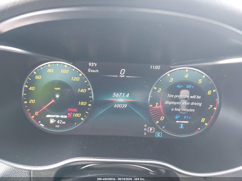 2021 Mercedes-benz VIN W1N0J6EB0MF949201 IAAI salvage auction — WATER/FLOOD, Wait Title, sold $23,100 on 2026-08-04 (photo 7)