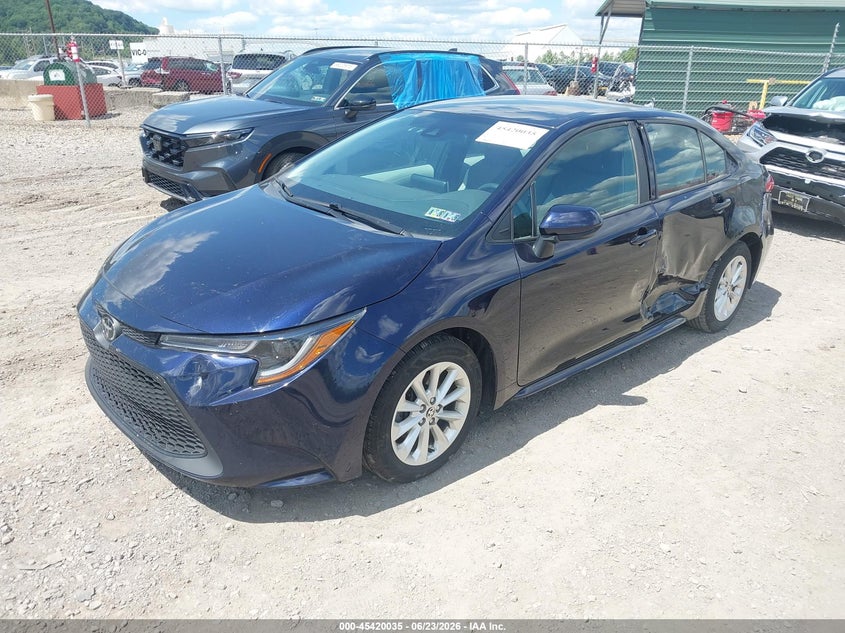 2021 Toyota Corolla VIN 5YFVPMAE3MP155141 IAAI salvage auction — LEFT SIDE, Salvage Title, sold $5,100 on 2026-07-28 (photo 2)