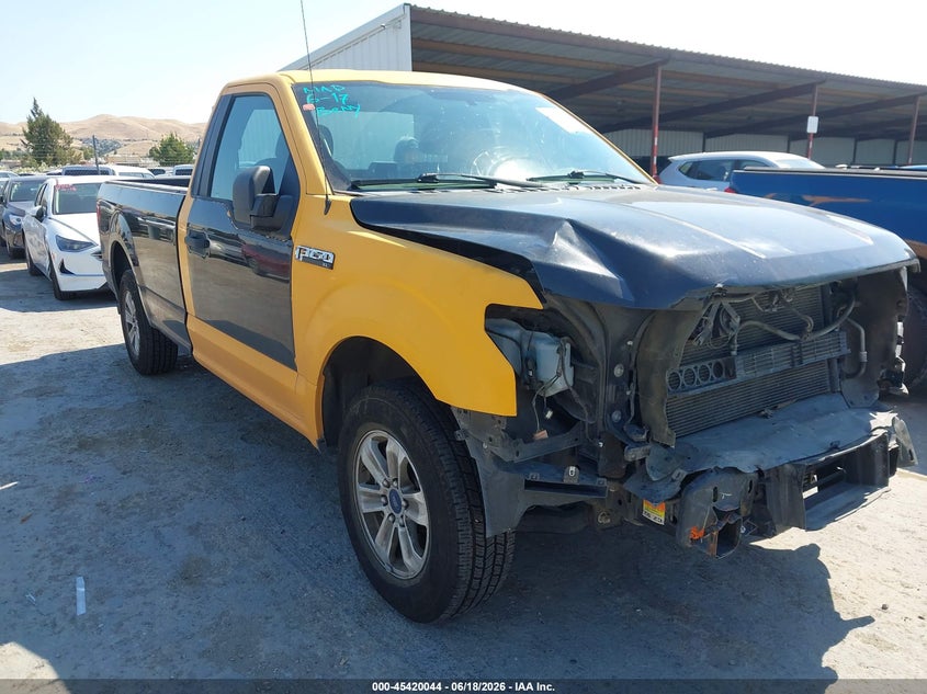 2017 Ford F-150 VIN 1FTMF1CP5HKD54109 IAAI salvage auction — FRONT END, Salvage (California), sold $3,975 on 2026-07-09 (photo 1)