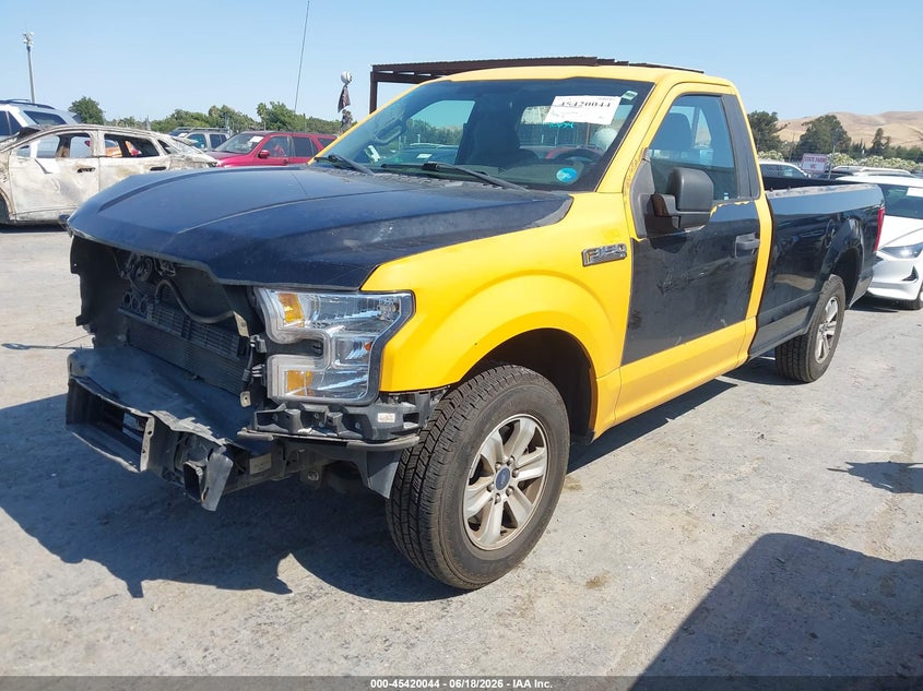2017 Ford F-150 VIN 1FTMF1CP5HKD54109 IAAI salvage auction — FRONT END, Salvage (California), sold $3,975 on 2026-07-09 (photo 2)