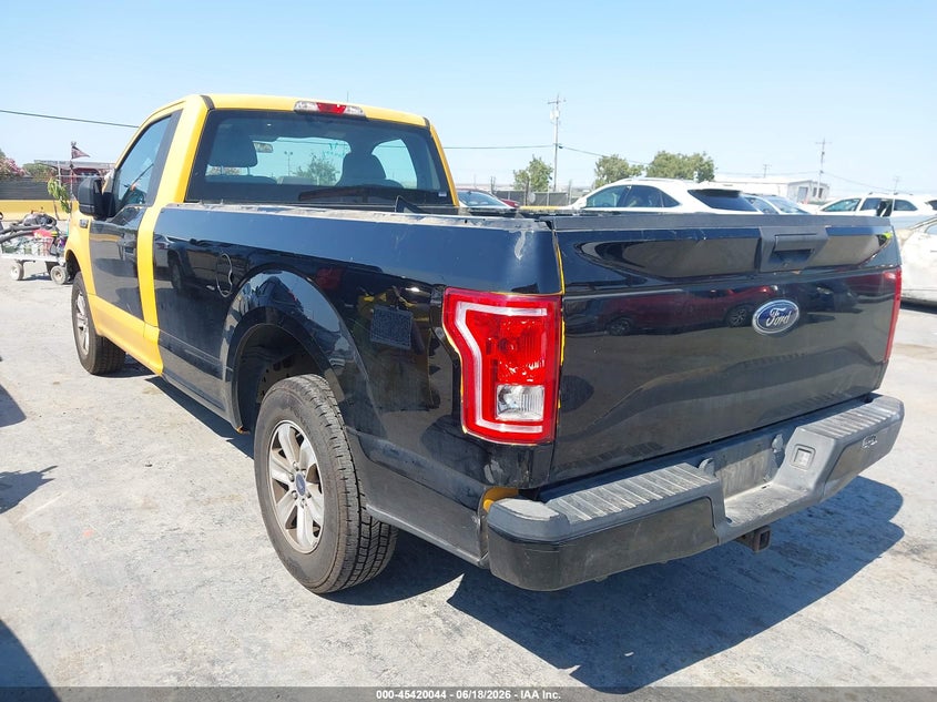 2017 Ford F-150 VIN 1FTMF1CP5HKD54109 IAAI salvage auction — FRONT END, Salvage (California), sold $3,975 on 2026-07-09 (photo 3)