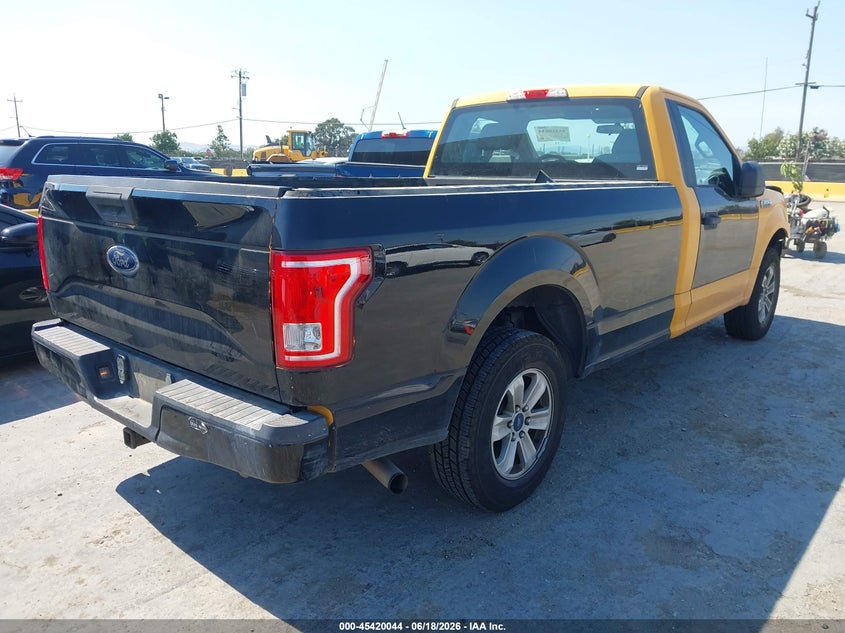 2017 Ford F-150 VIN 1FTMF1CP5HKD54109 IAAI salvage auction — FRONT END, Salvage (California), sold $3,975 on 2026-07-09 (photo 4)