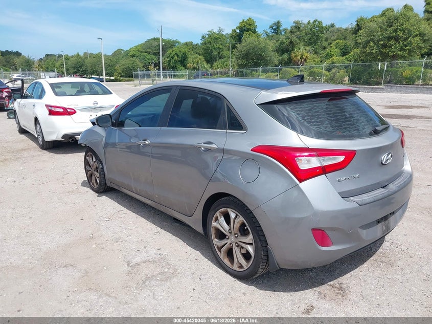 2013 Hyundai Elantra VIN KMHD35LE0DU147104 IAAI salvage auction — FRONT END, Rebuildable (Florida), sold $675 on 2026-07-16 (photo 3)
