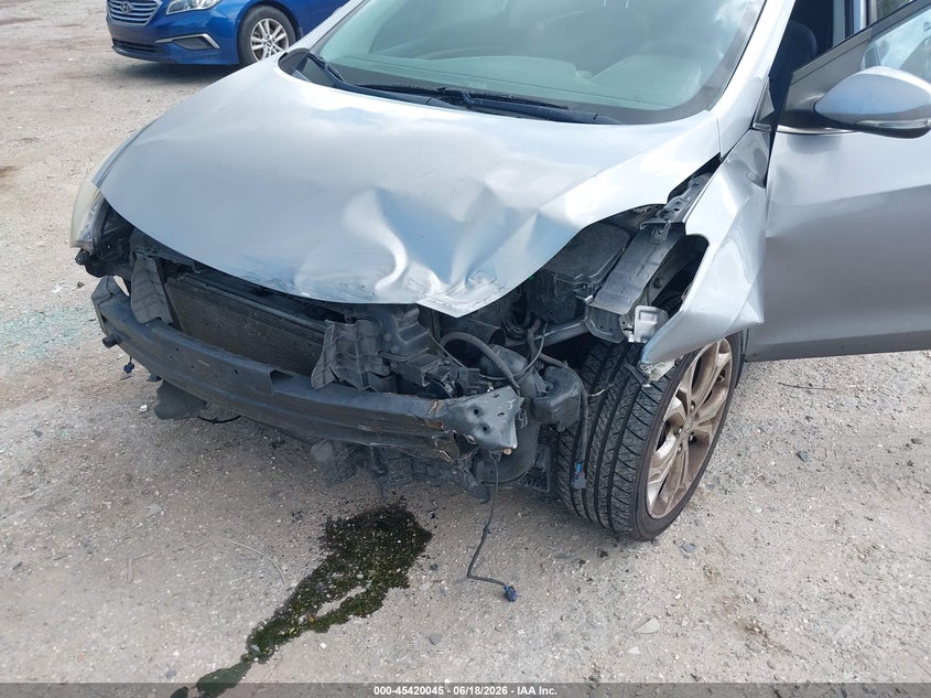 2013 Hyundai Elantra VIN KMHD35LE0DU147104 IAAI salvage auction — FRONT END, Rebuildable (Florida), sold $675 on 2026-07-16 (photo 6)