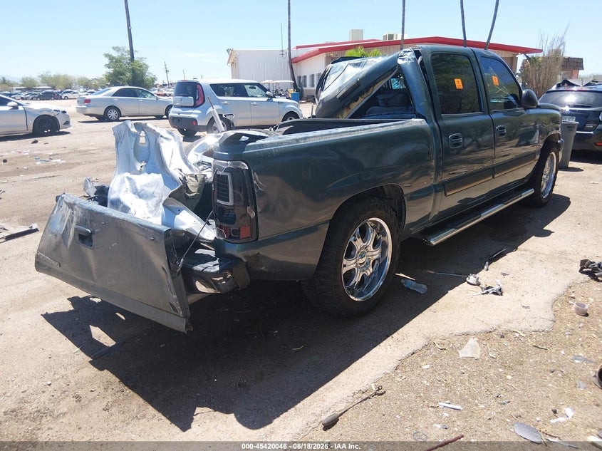 2007 Chevrolet Silverado 1500 VIN 2GCEC13V371158440 IAAI salvage auction — BIO HAZARD, Non-Repairable (Arizona), sold $900 on 2026-07-09 (photo 4)