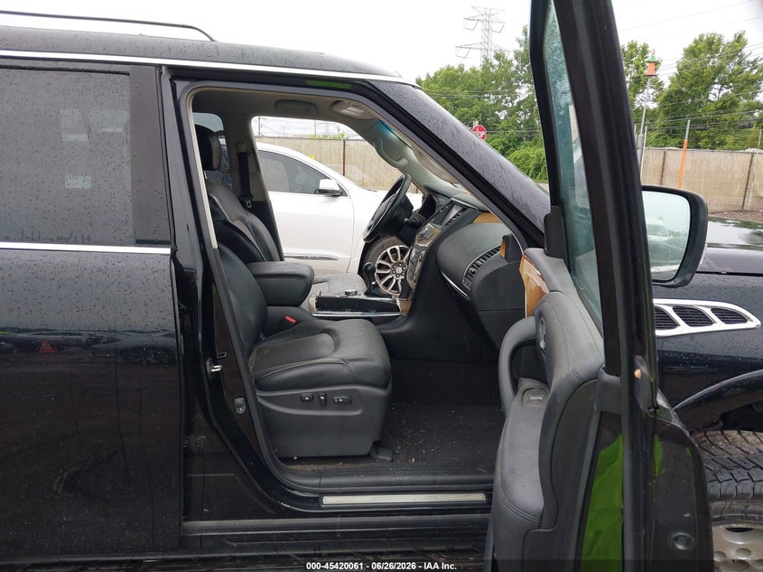 2014 Infiniti Qx80 VIN JN8AZ2NE5E9066531 IAAI salvage auction — ENGINE DAMAGE, Salvage (Ohio), sold $700 on 2026-07-23 (photo 5)