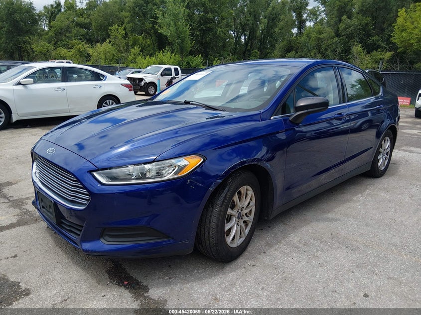 2015 Ford Fusion VIN 1FA6P0G77F5102177 IAAI salvage auction — SIDE, Salvage (Missouri), sold $650 on 2026-07-18 (photo 2)