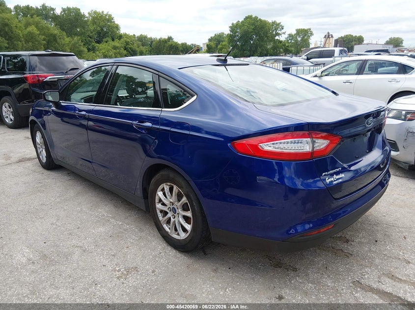 2015 Ford Fusion VIN 1FA6P0G77F5102177 IAAI salvage auction — SIDE, Salvage (Missouri), sold $650 on 2026-07-18 (photo 3)