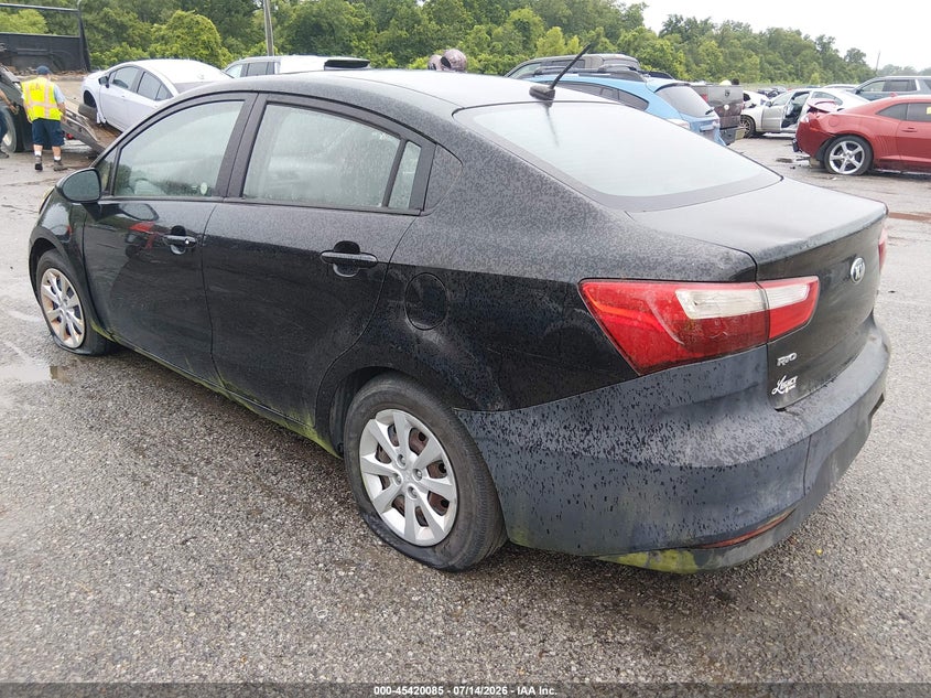 2017 Kia Rio VIN KNADM4A31H6005543 IAAI salvage auction — NORMAL WEAR, Clear (Louisiana), sold $975 on 2026-07-24 (photo 3)