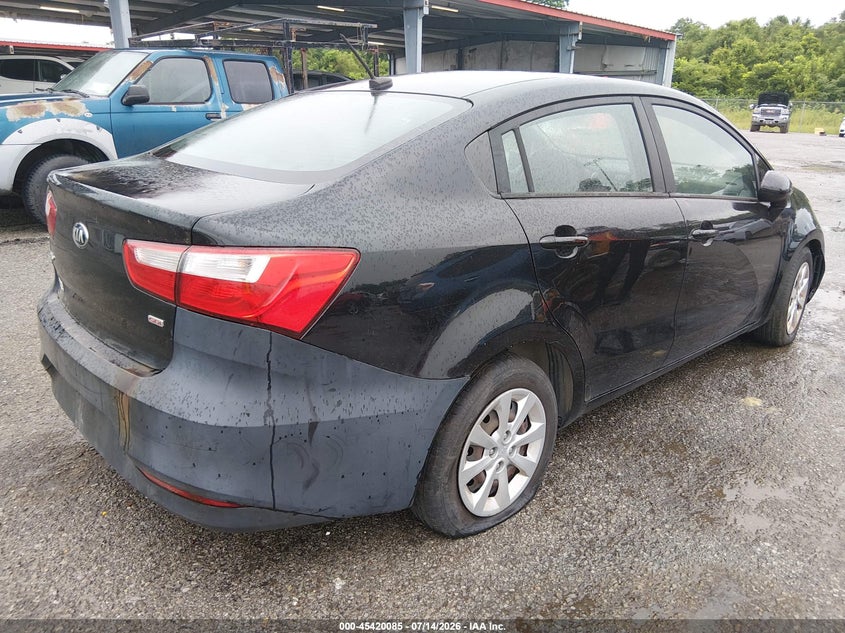 2017 Kia Rio VIN KNADM4A31H6005543 IAAI salvage auction — NORMAL WEAR, Clear (Louisiana), sold $975 on 2026-07-24 (photo 4)