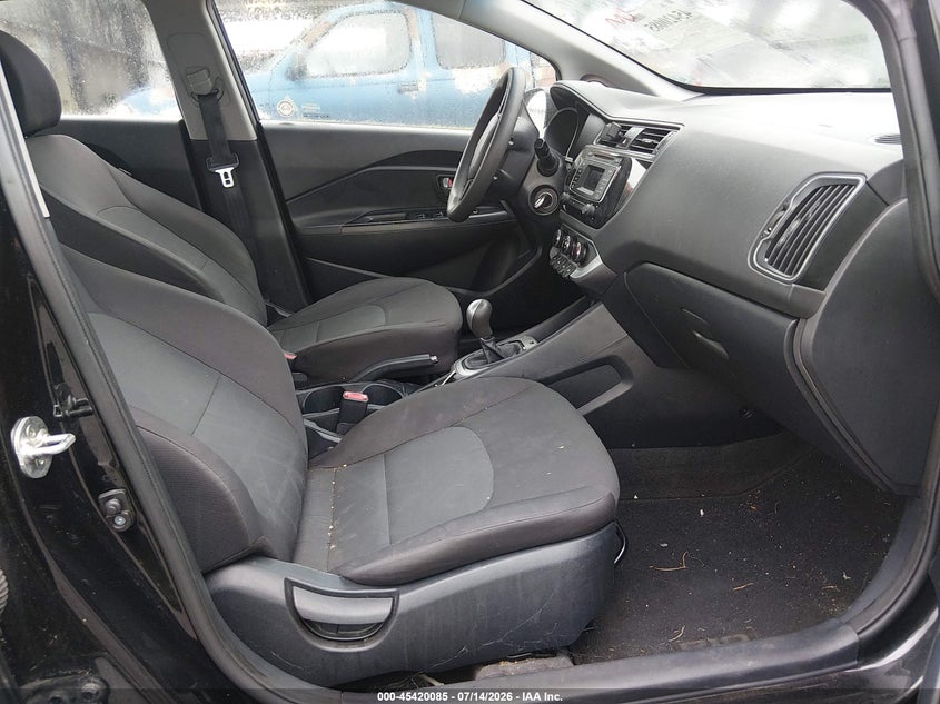 2017 Kia Rio VIN KNADM4A31H6005543 IAAI salvage auction — NORMAL WEAR, Clear (Louisiana), sold $975 on 2026-07-24 (photo 5)