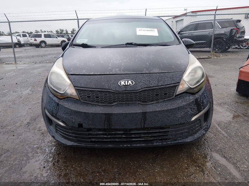 2017 Kia Rio VIN KNADM4A31H6005543 IAAI salvage auction — NORMAL WEAR, Clear (Louisiana), sold $975 on 2026-07-24 (photo 6)