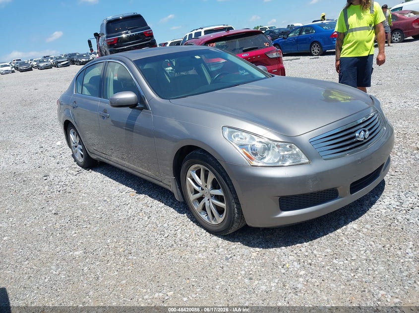 2008 Infiniti G35 VIN JNKBV61E08M222631 IAAI salvage auction — NORMAL WEAR, Clear (Tennessee), sold $550 on 2026-07-09 (photo 1)