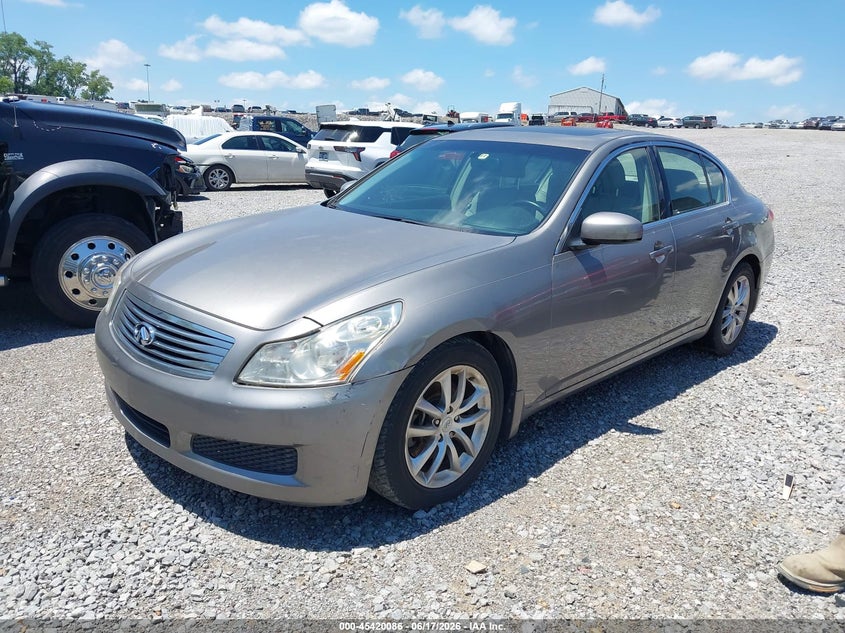 2008 Infiniti G35 VIN JNKBV61E08M222631 IAAI salvage auction — NORMAL WEAR, Clear (Tennessee), sold $550 on 2026-07-09 (photo 2)