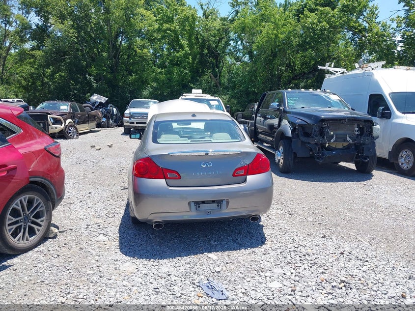 2008 Infiniti G35 VIN JNKBV61E08M222631 IAAI salvage auction — NORMAL WEAR, Clear (Tennessee), sold $550 on 2026-07-09 (photo 6)