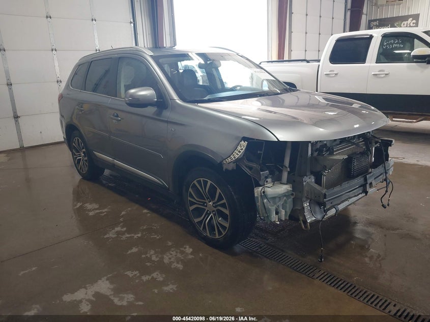 2016 Mitsubishi Outlander VIN JA4JZ4AX1GZ013126 IAAI salvage auction — FRONT END, Wait Title, sold $625 on 2026-09-26 (photo 1)