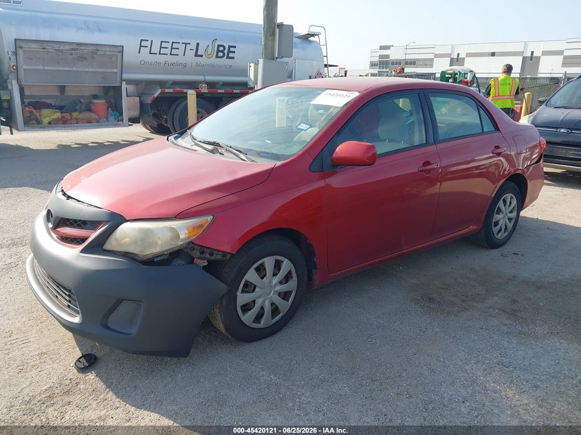 2011 Toyota Corolla VIN JTDBU4EEXBJ102492 IAAI salvage auction — NORMAL WEAR, Clear (New Hampshire), sold $1,325 on 2026-07-28 (photo 2)