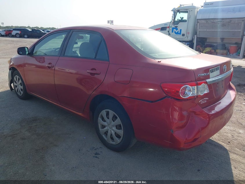 2011 Toyota Corolla VIN JTDBU4EEXBJ102492 IAAI salvage auction — NORMAL WEAR, Clear (New Hampshire), sold $1,325 on 2026-07-28 (photo 3)