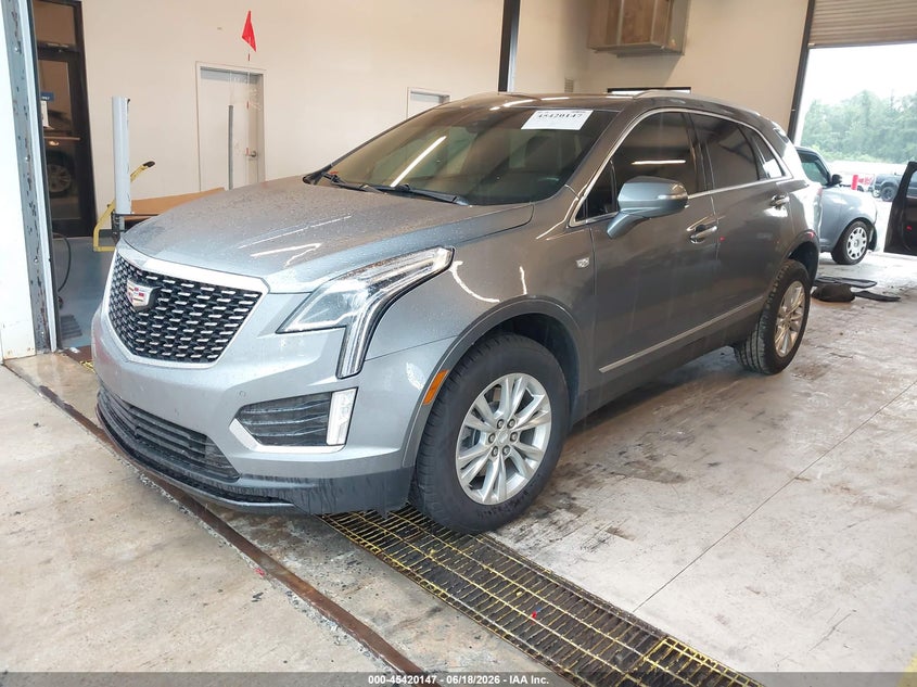 2022 Cadillac Xt5 VIN 1GYKNAR40NZ148314 IAAI salvage auction — REAR END, Salvage Title, sold $7,500 on 2026-07-27 (photo 2)