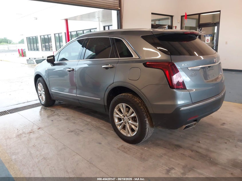 2022 Cadillac Xt5 VIN 1GYKNAR40NZ148314 IAAI salvage auction — REAR END, Salvage Title, sold $7,500 on 2026-07-27 (photo 3)